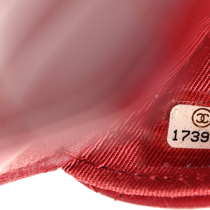 Chanel Lambskin Quilted Coin Purse Red 15 of 19