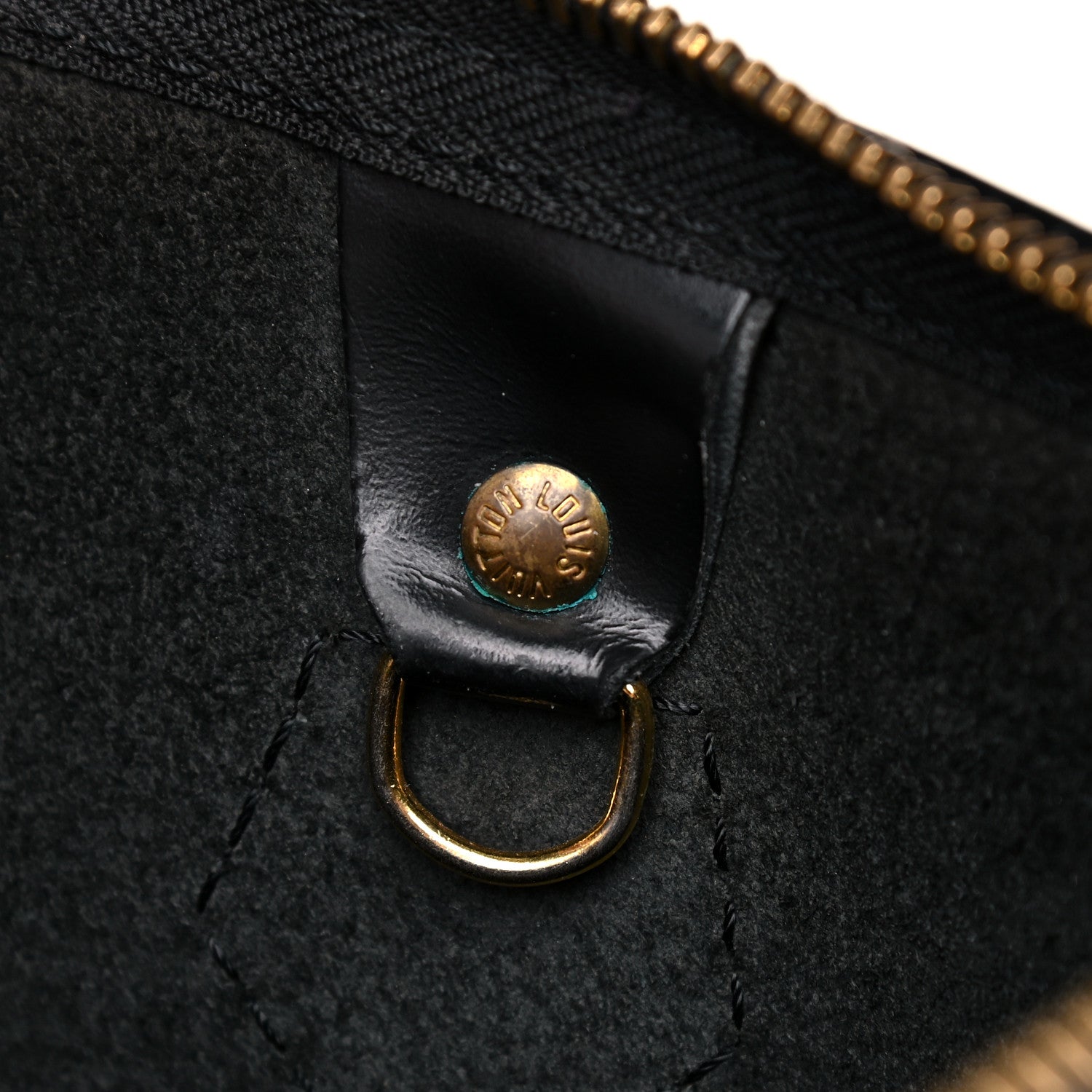 Louis Vuitton Epi Speedy 30 Black 10 of 28