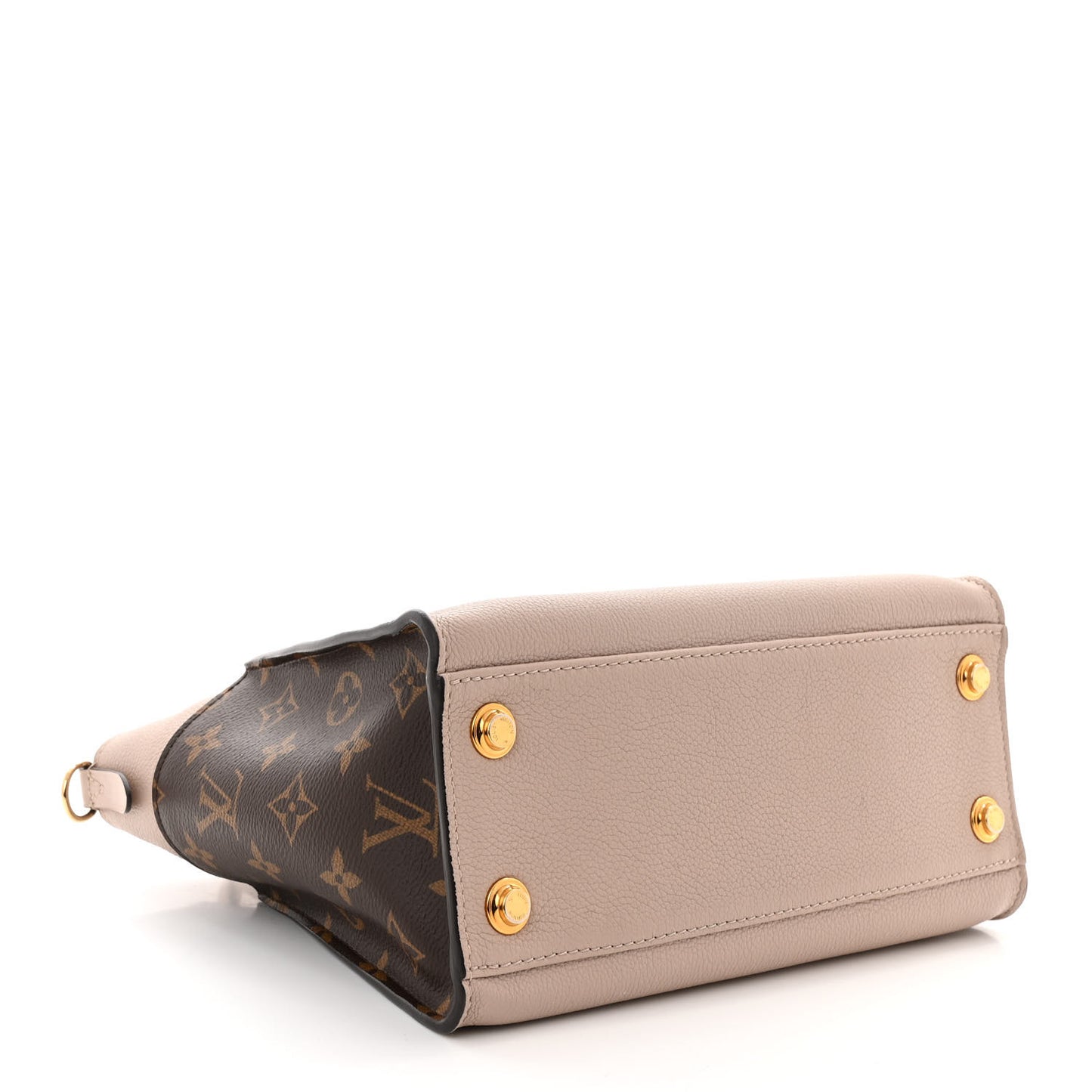 Calfskin Monogram On My Side PM Greige