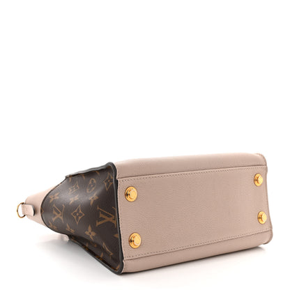 Louis Vuitton Calfskin Monogram On My Side PM Greige 4 of 9