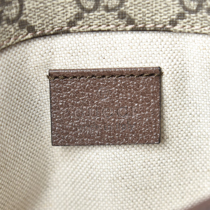 Gucci GG Supreme Monogram Neo Vintage Web Belt Bag Brown 6 of 10