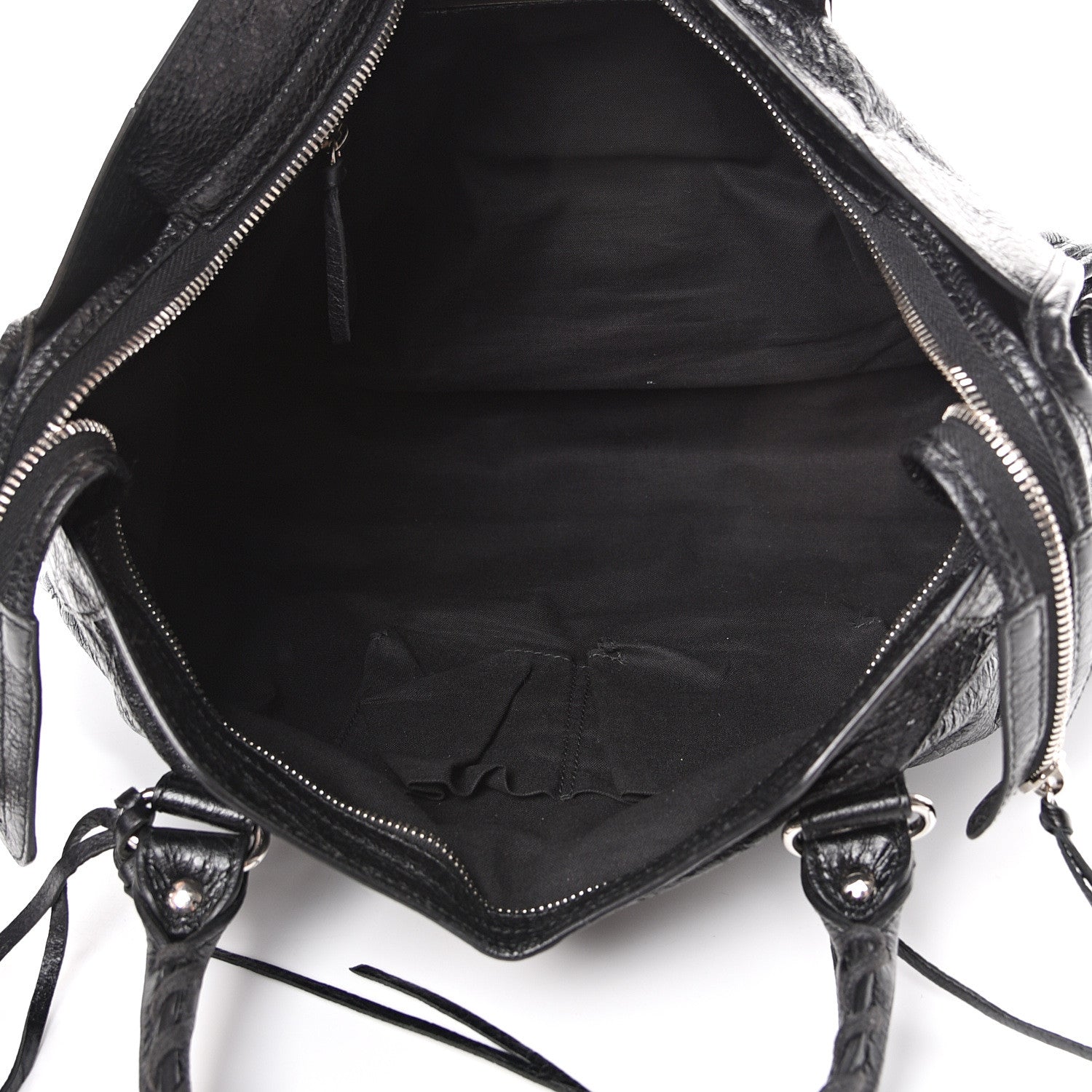 Balenciaga Agneau Classic Silver Hardware City Black 4 of 10