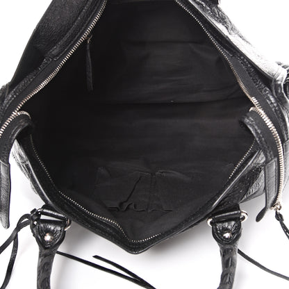 Balenciaga Agneau Classic Silver Hardware City Black 4 of 10