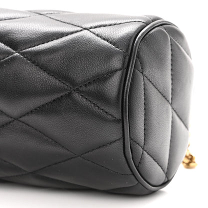 Saint Laurent Lambskin Monogram Mini Sade Tube Bag Black 10 of 10