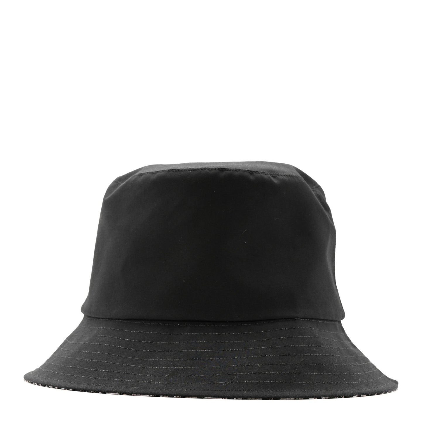 Oblique Reversible Teddy-D Brim Bucket Hat 59 Black