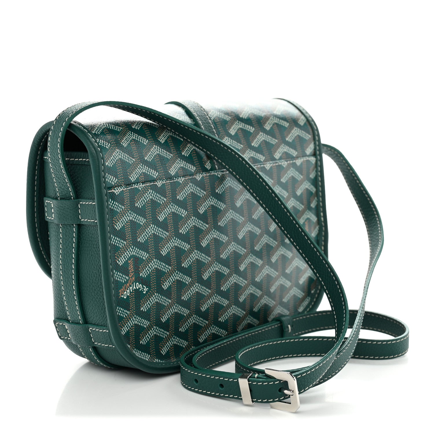 Goyard Goyardine Belvedere II PM Messenger Bag Green 3 of 9