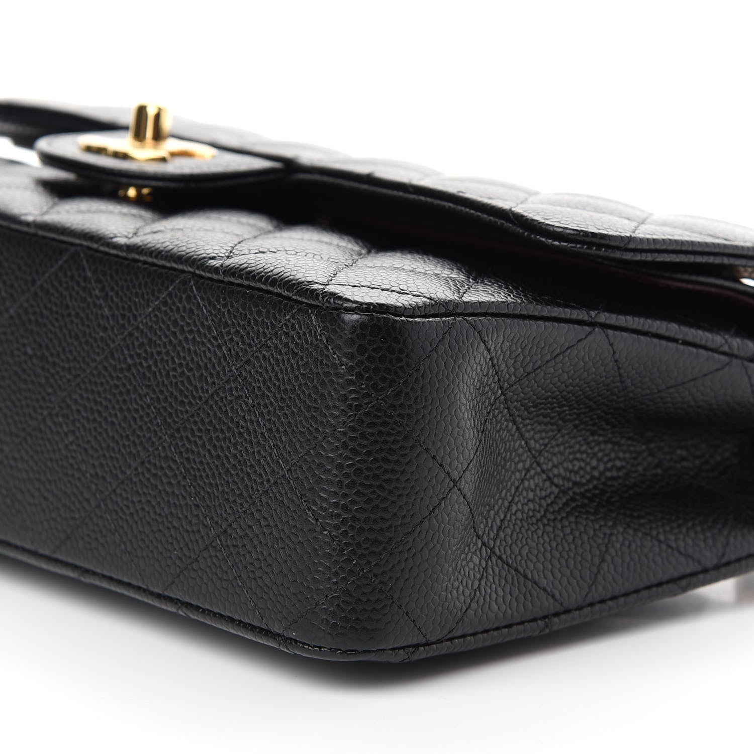 Chanel Caviar Quilted Medium Double Flap Black 9 of 9