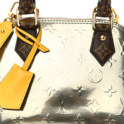 Louis Vuitton Vernis Epi Monogram Alma BB Bitume Metallise 7 of 10