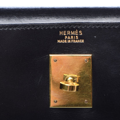 Hermes Box Kelly Retourne 32 Black 18 of 49