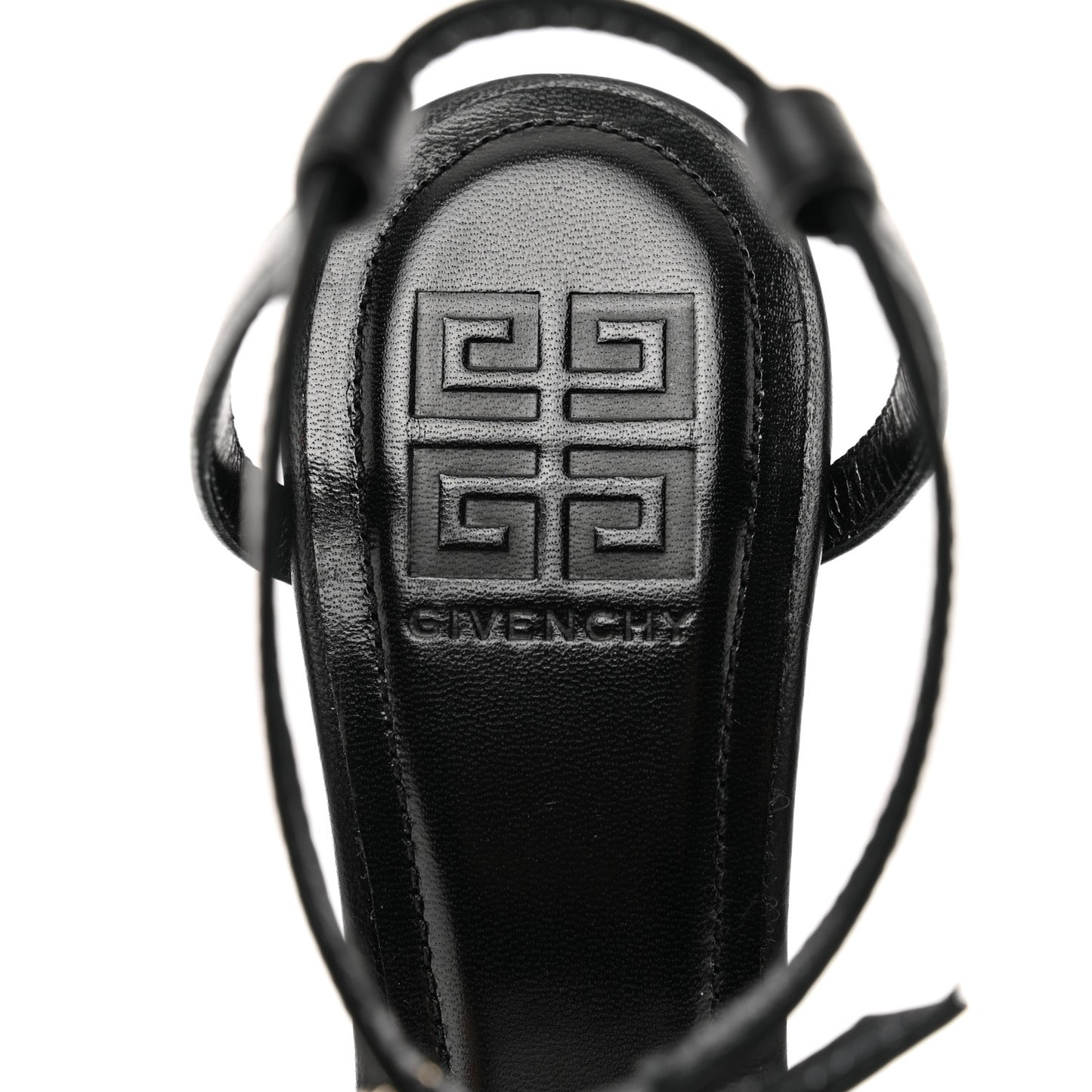 Smooth Nappa G Cube 85mm Sandals 36 Black