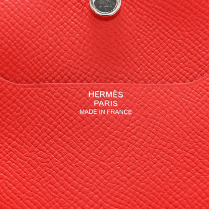 Hermes Epsom In-The-Loop-To-Go Pochette Multicolore Rouge de Coeur 7 of 9