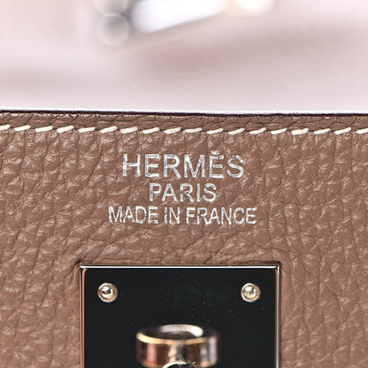 Hermes Togo Kelly Retourne 35 Etoupe 6 of 42