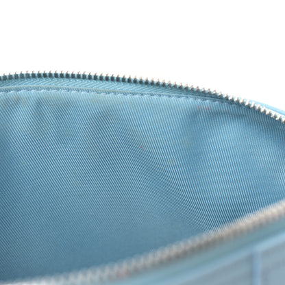 Louis Vuitton Grained Calfskin Aerogram City Keepall Cloud Blue 9 of 9