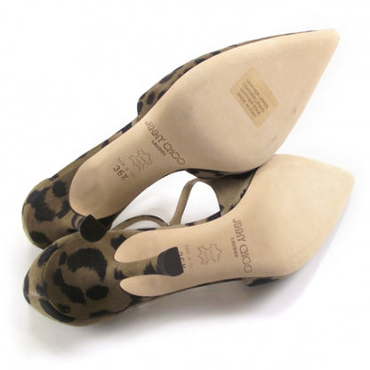 Jimmy Choo Cheetah Strappy Heels 36.5 4 of 7