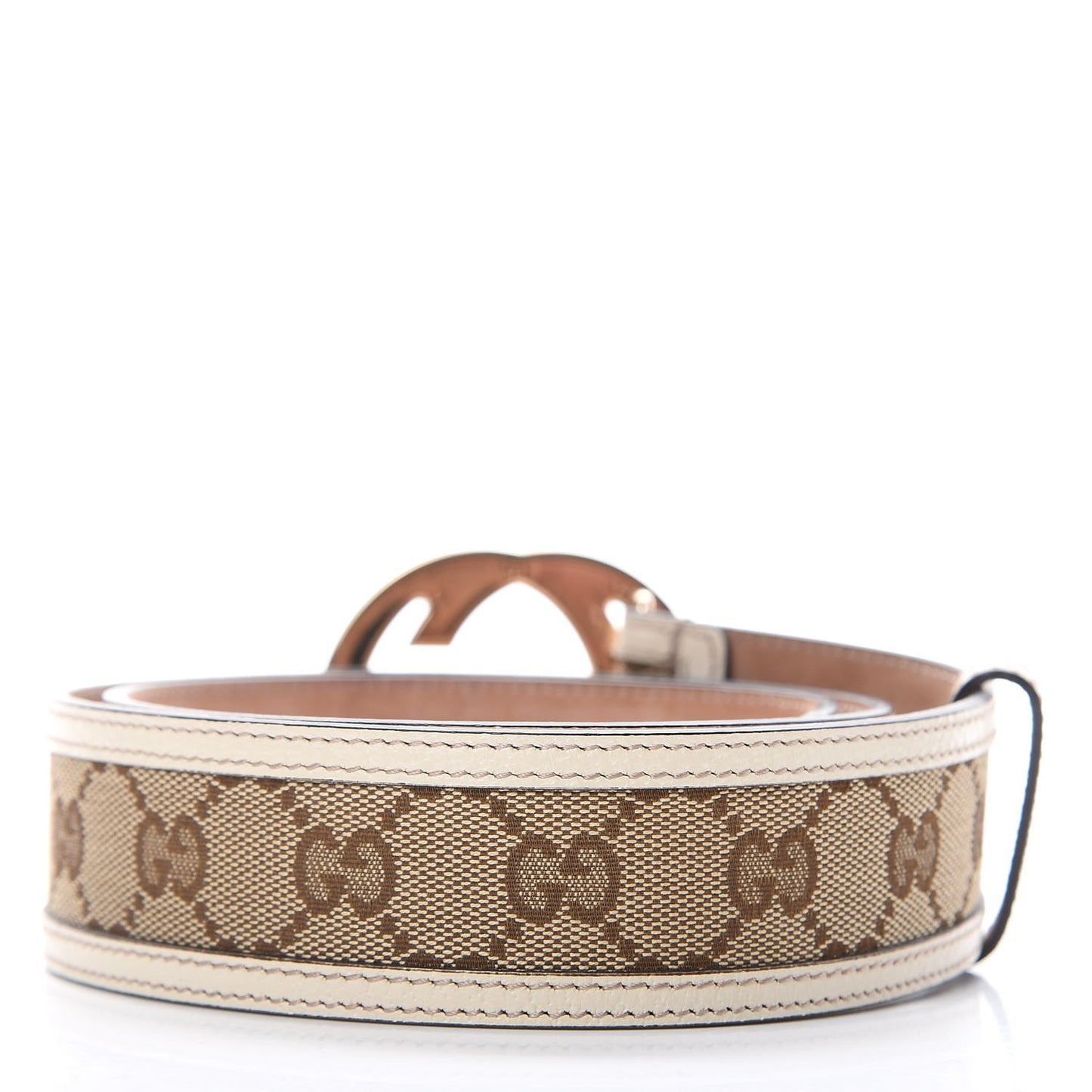 Monogram Interlocking G Belt 80 32 Off White