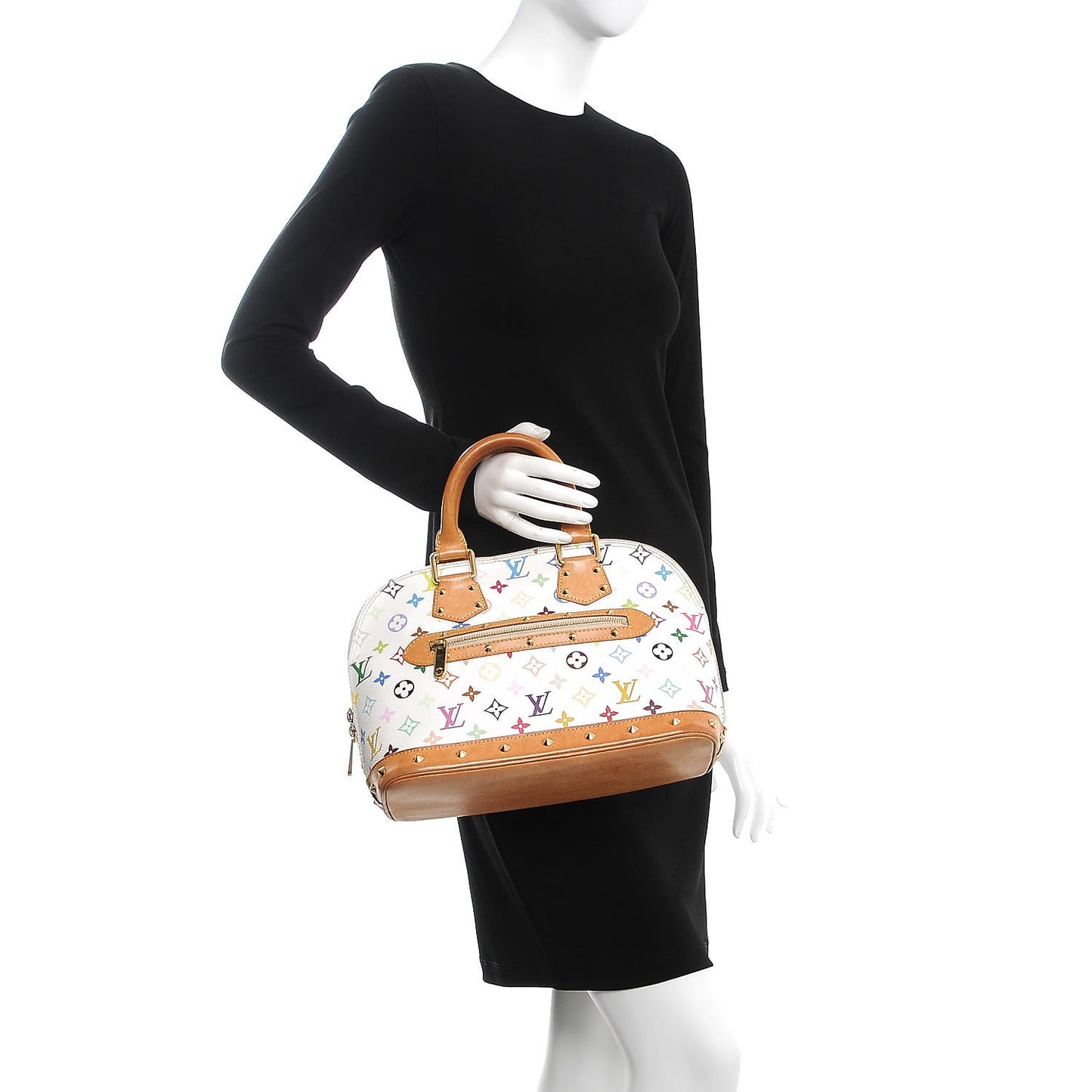 Monogram Multicolor Alma White
