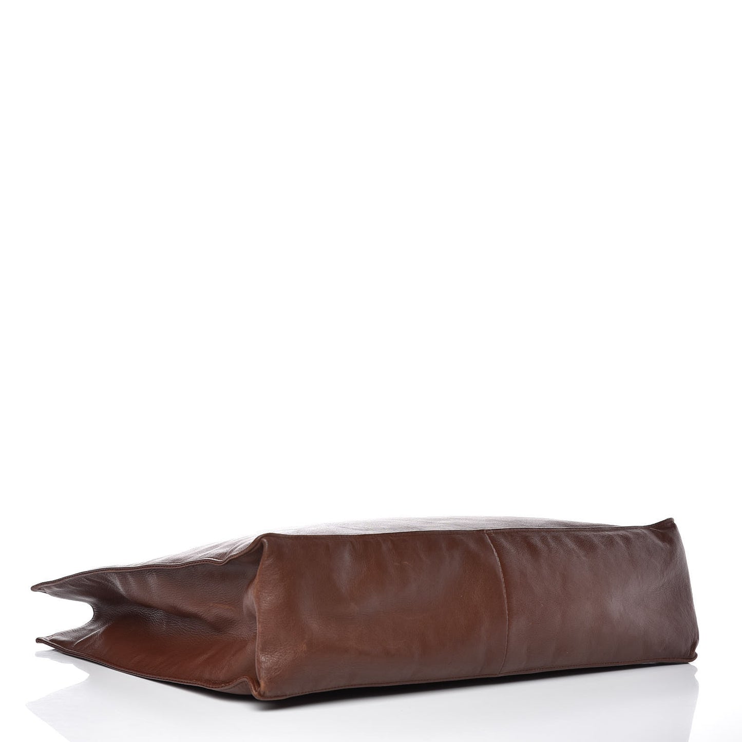 Lambskin CC Tote Brown