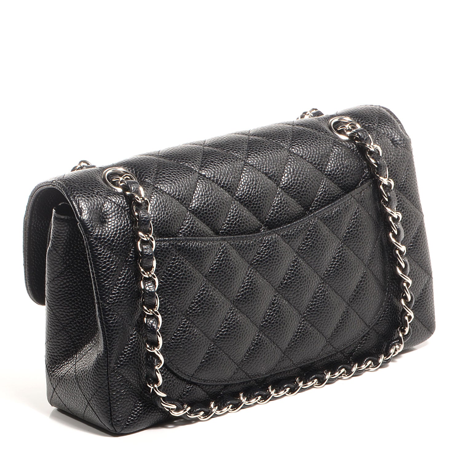 Chanel Caviar Quilted Small Double Flap Black 3 of 9