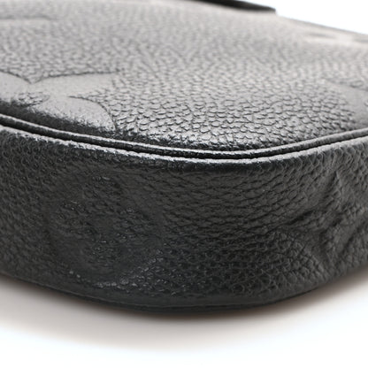 Louis Vuitton Empreinte Monogram Giant Multi Pochette Accessories Small Pochette Black 9 of 9