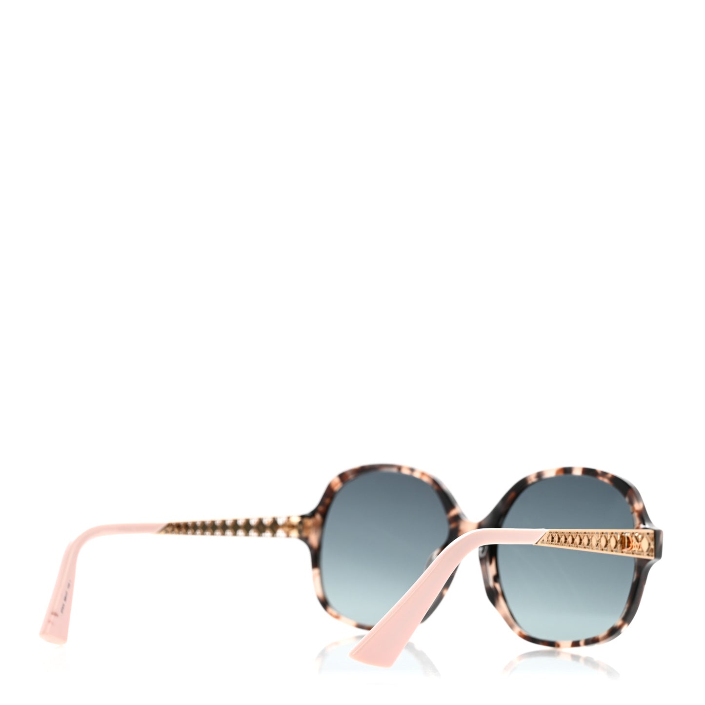 Acetate Diorama 8F Sunglasses Tortoise Pink Gold