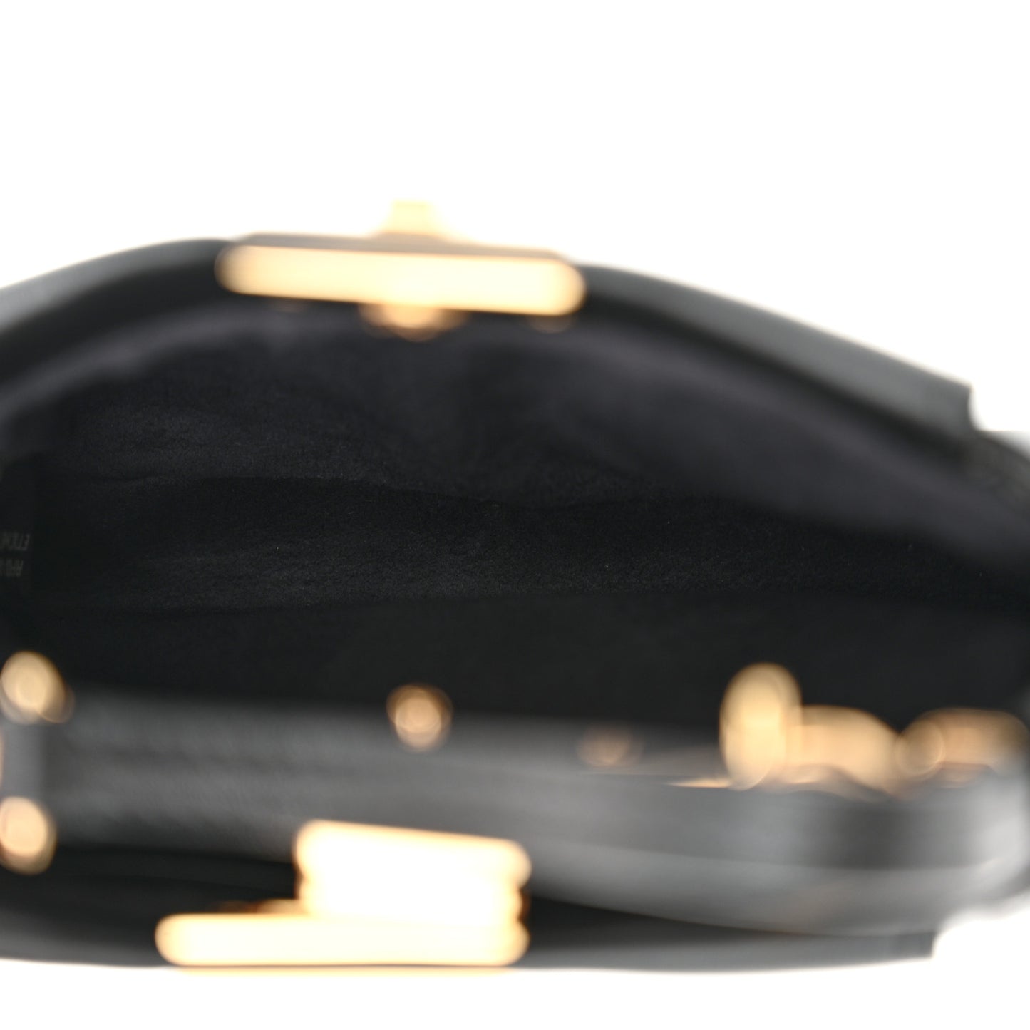 Nappa Micro Peekaboo Iconic Satchel Black