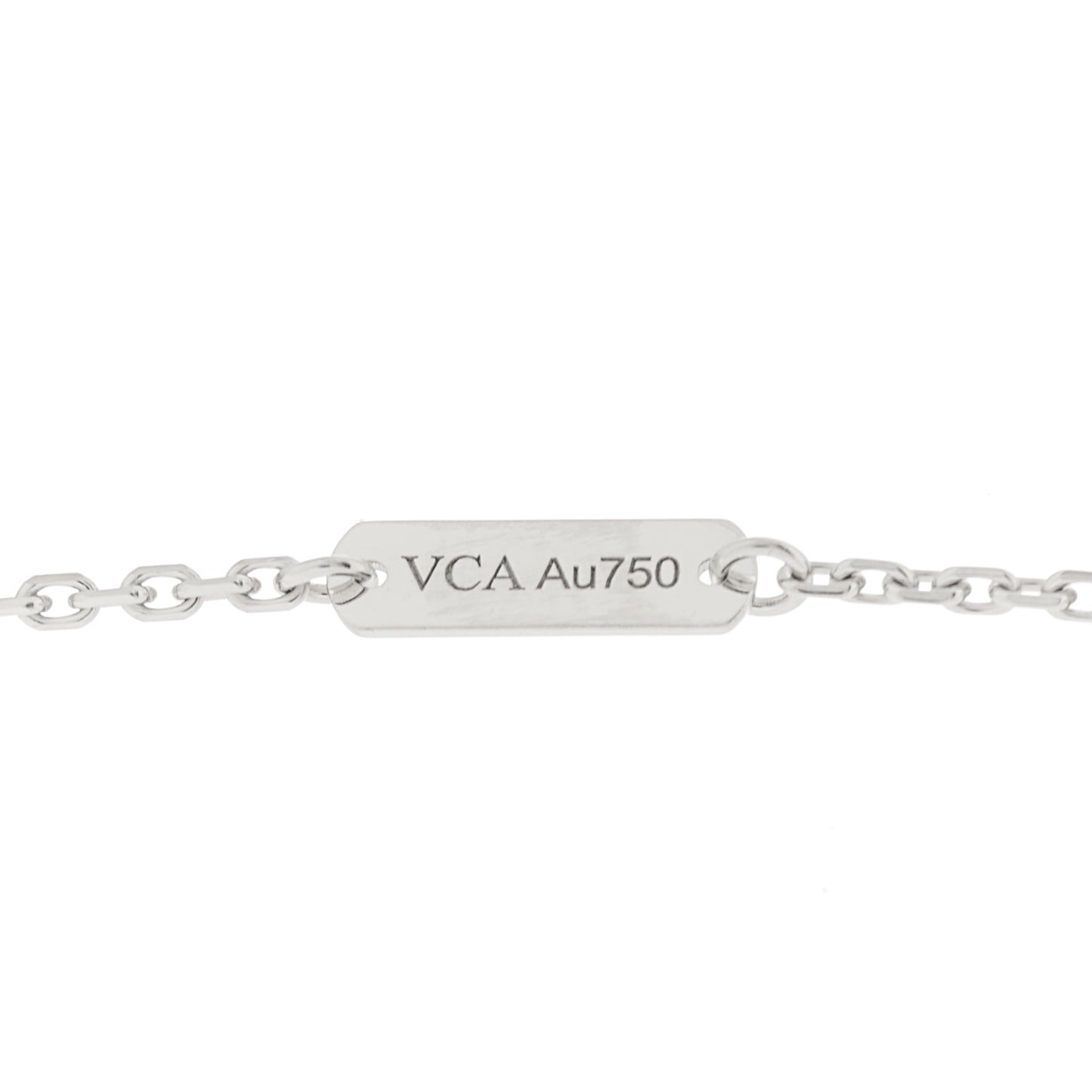 18K White Gold Turquoise Perlee Couleurs Pendant Necklace