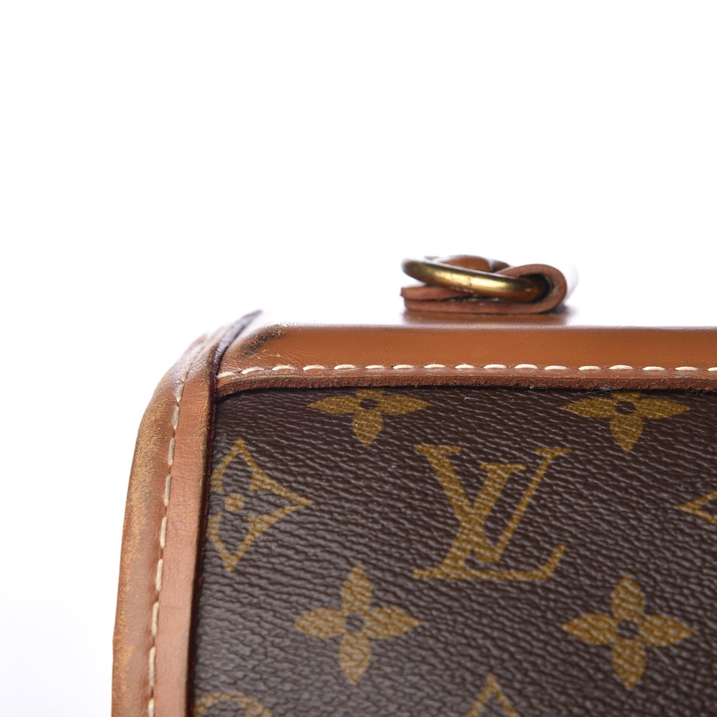 French Company Monogram Garment Bag