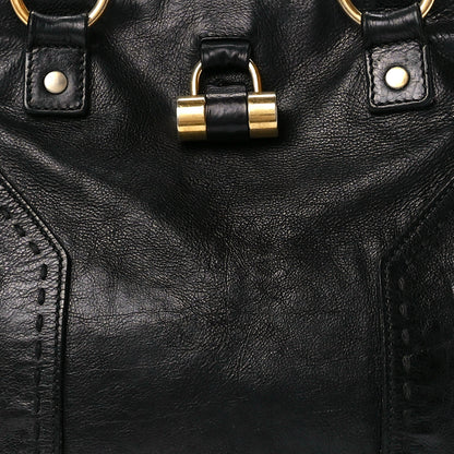 Saint Laurent Patent Large Muse Black 8 of 11