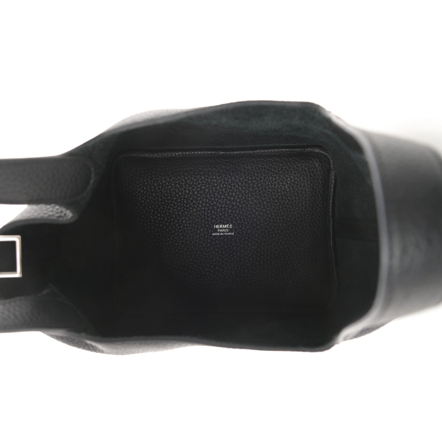 Taurillon Clemence Picotin Lock 18 PM Black