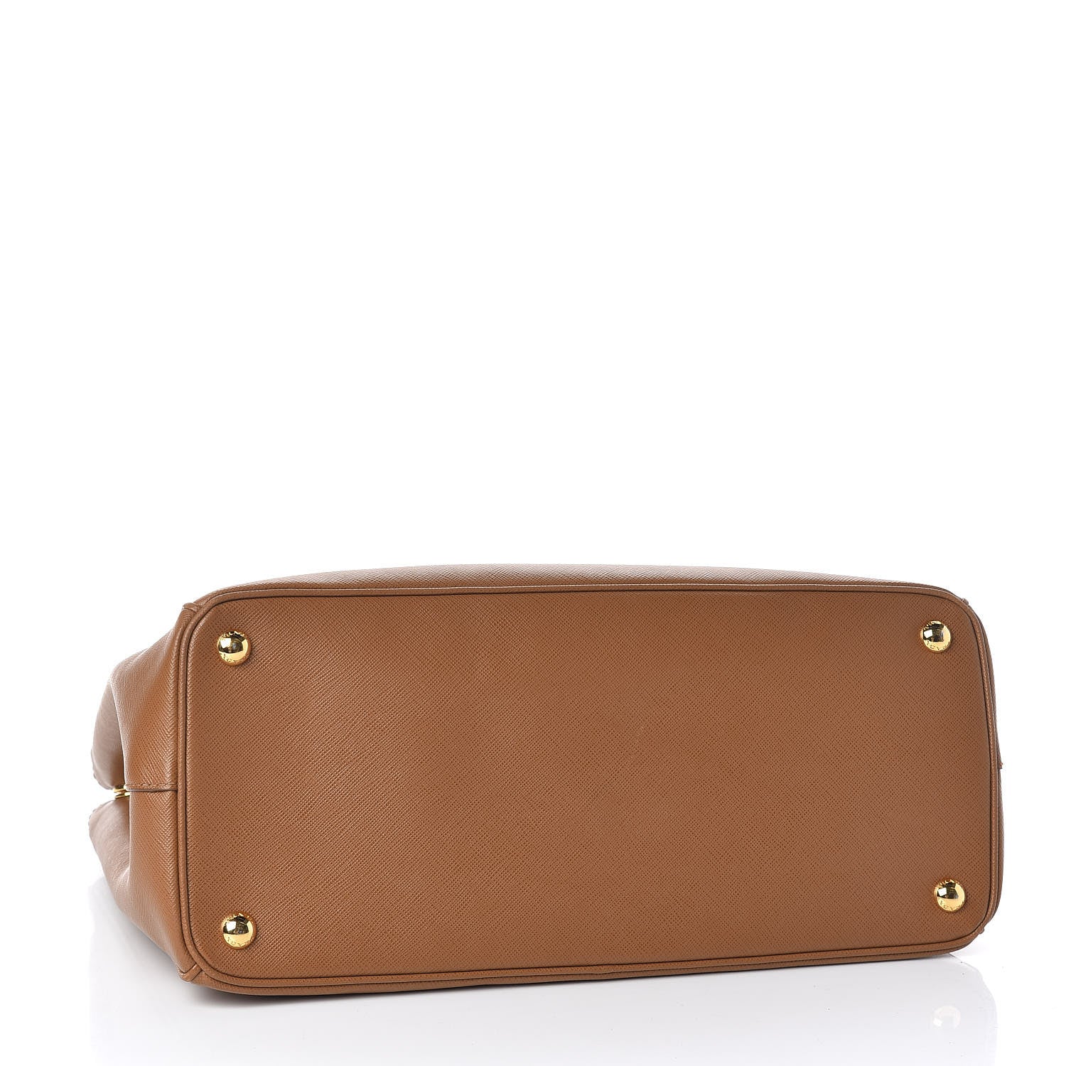 Prada Saffiano Medium Galleria Double Zip Tote Caramel 4 of 9