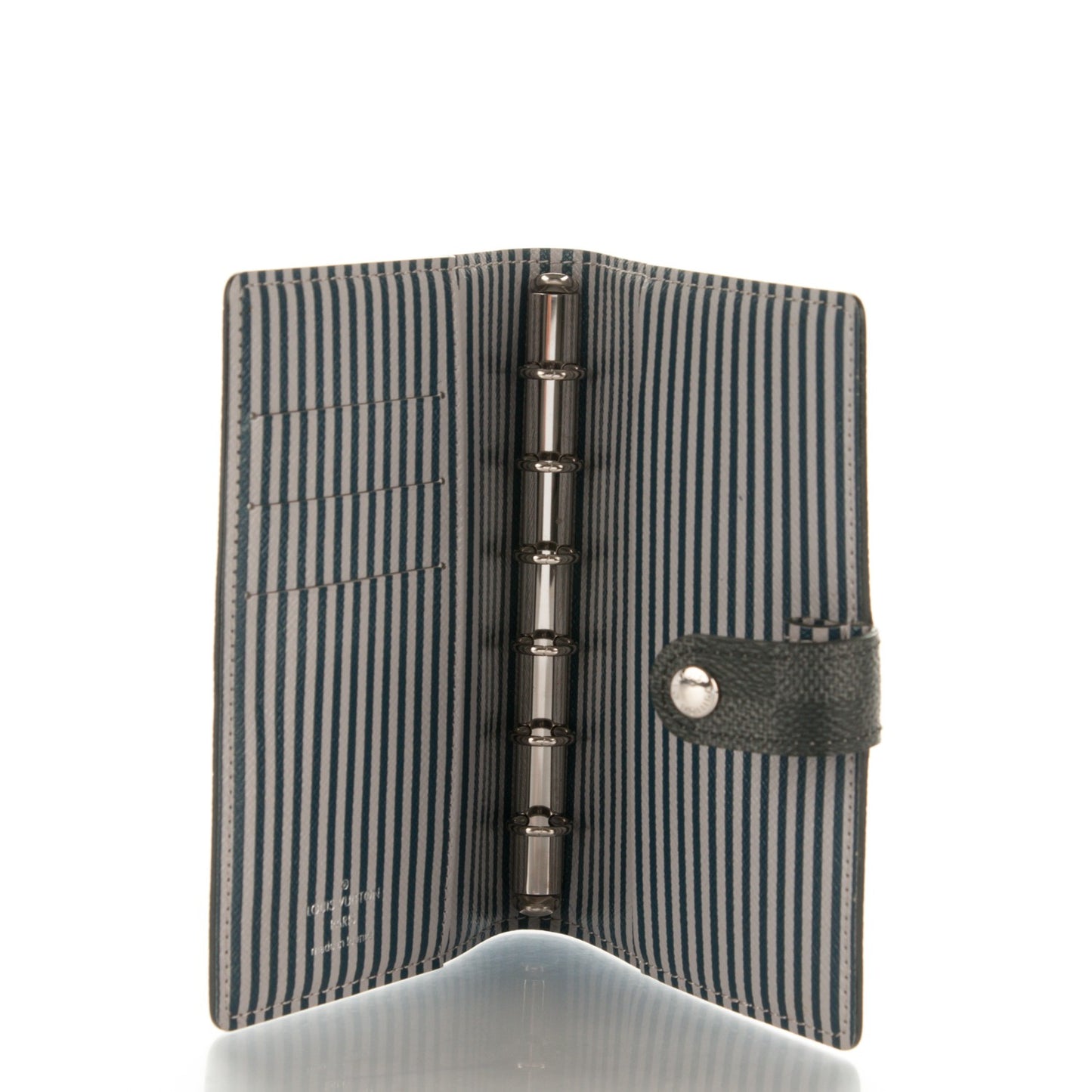 Damier Graphite Trunks and Locks Small Ring Agenda Cover