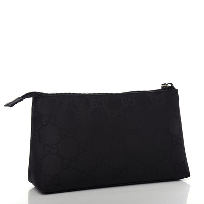 Gucci Nylon Monogram Cosmetic Pouch Black 3 of 7