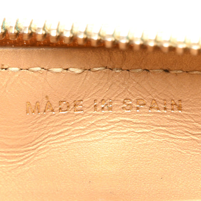 Chanel Iridescent Caviar Quilted Large Gusset Zip Around Wallet Beige Clair 7 of 11