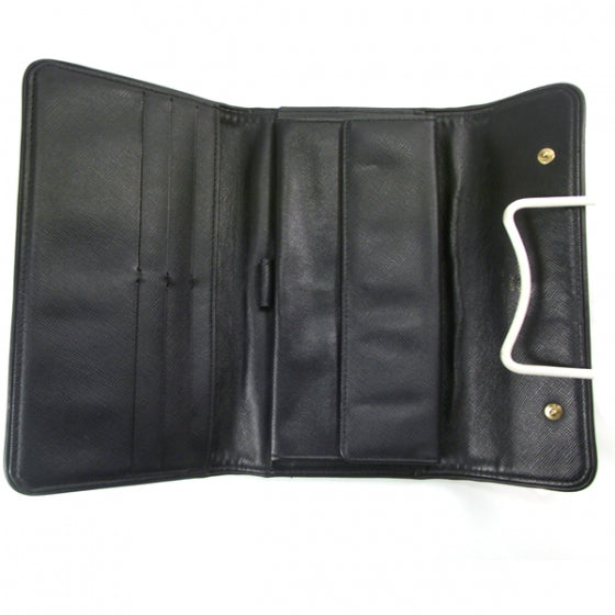 Mini Monogram Porte Tresor International Wallet Blue