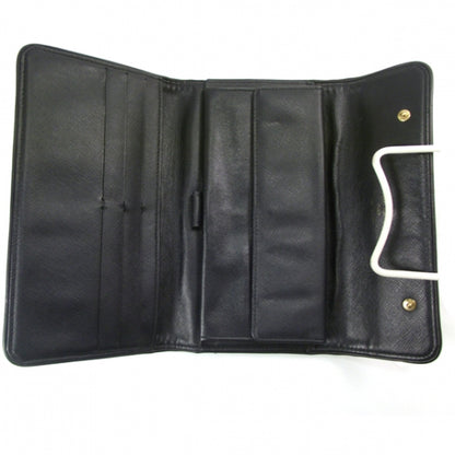 Louis Vuitton Mini Monogram Porte Tresor International Wallet Blue 6 of 8