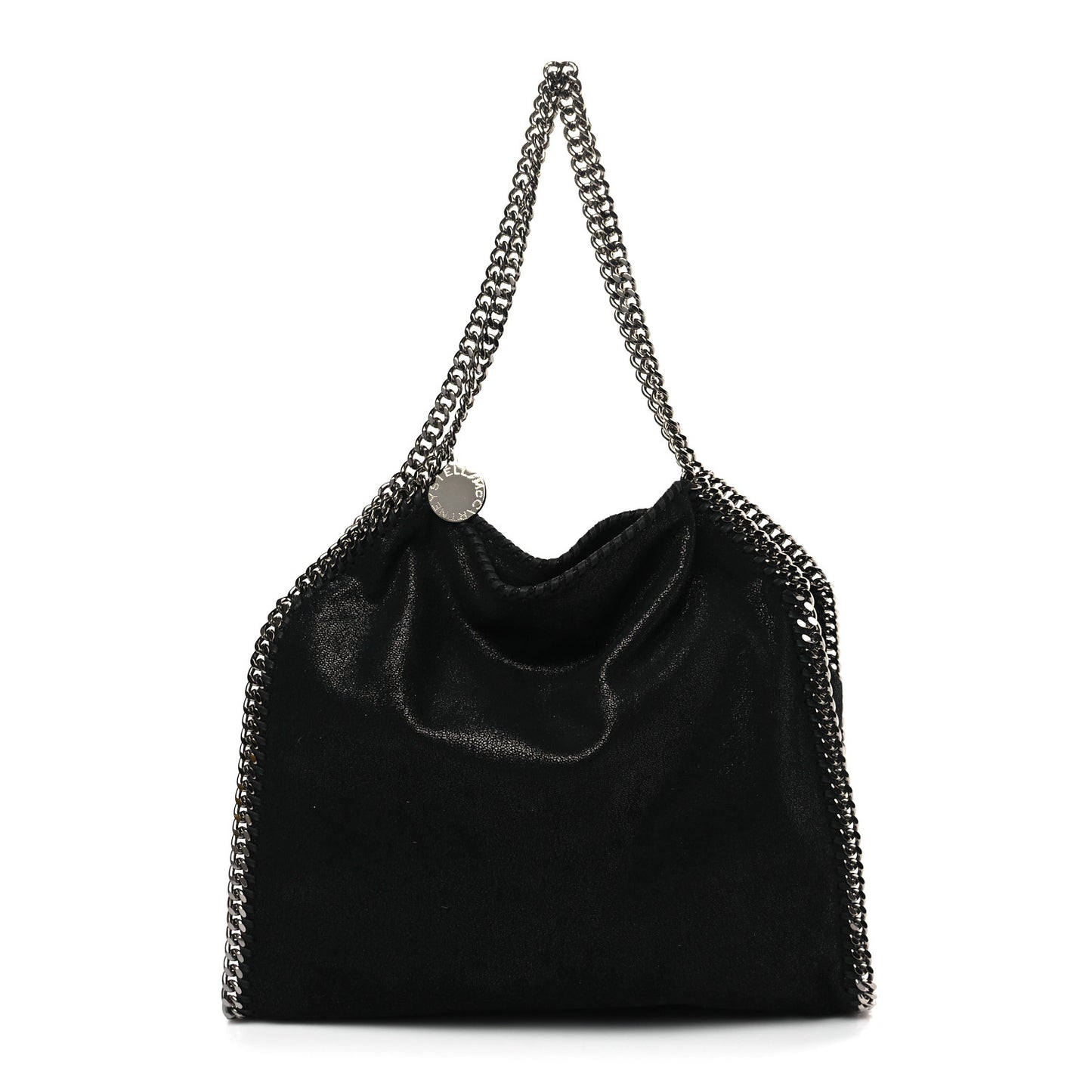 Shaggy Deer Small Falabella Tote Black