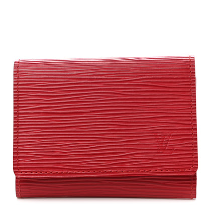 Louis Vuitton Epi Business Card Holder Red 1 of 7
