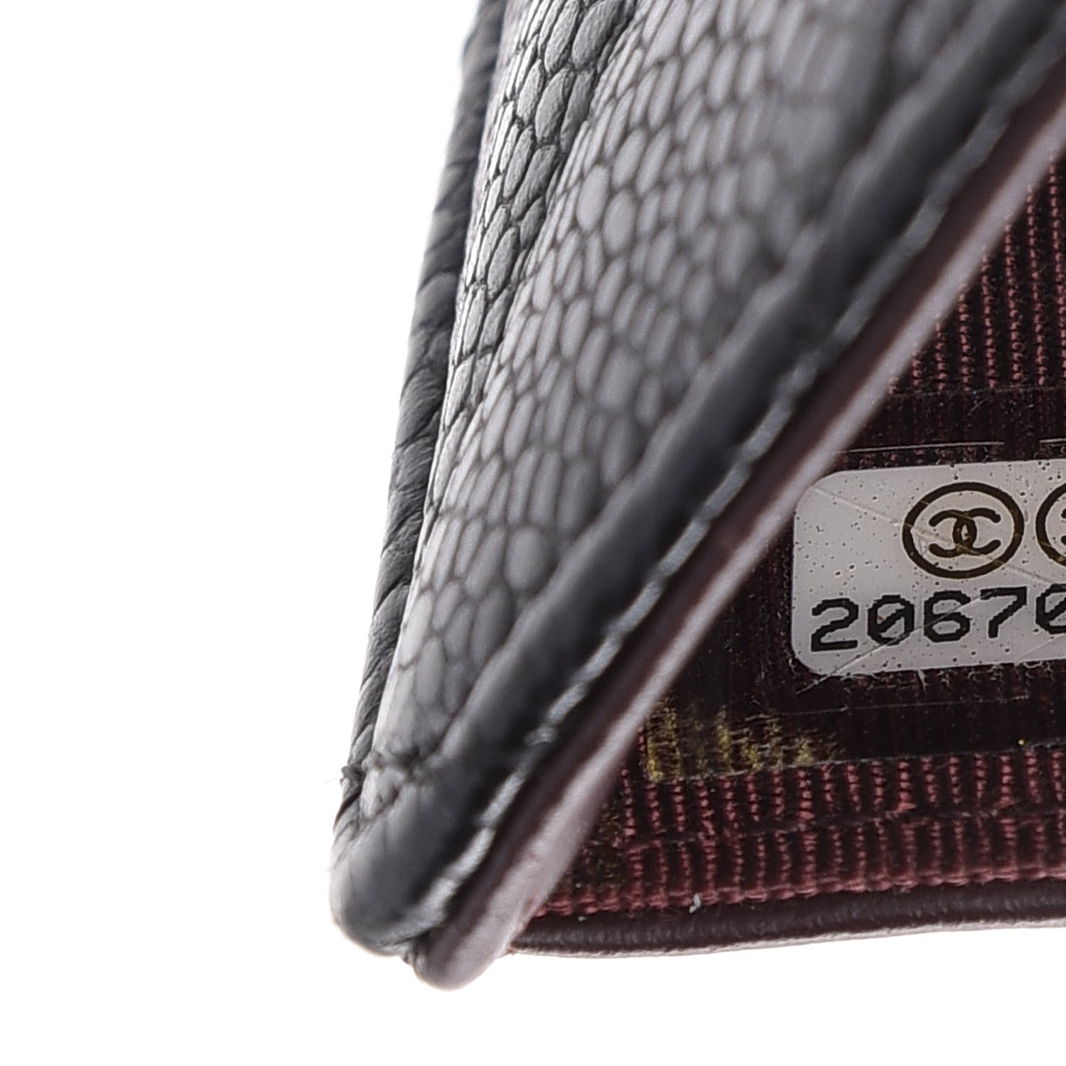 Chanel Caviar Quilted Zipped Pocket Wallet Black 8 of 9