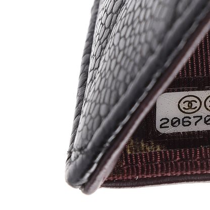 Chanel Caviar Quilted Zipped Pocket Wallet Black 8 of 9