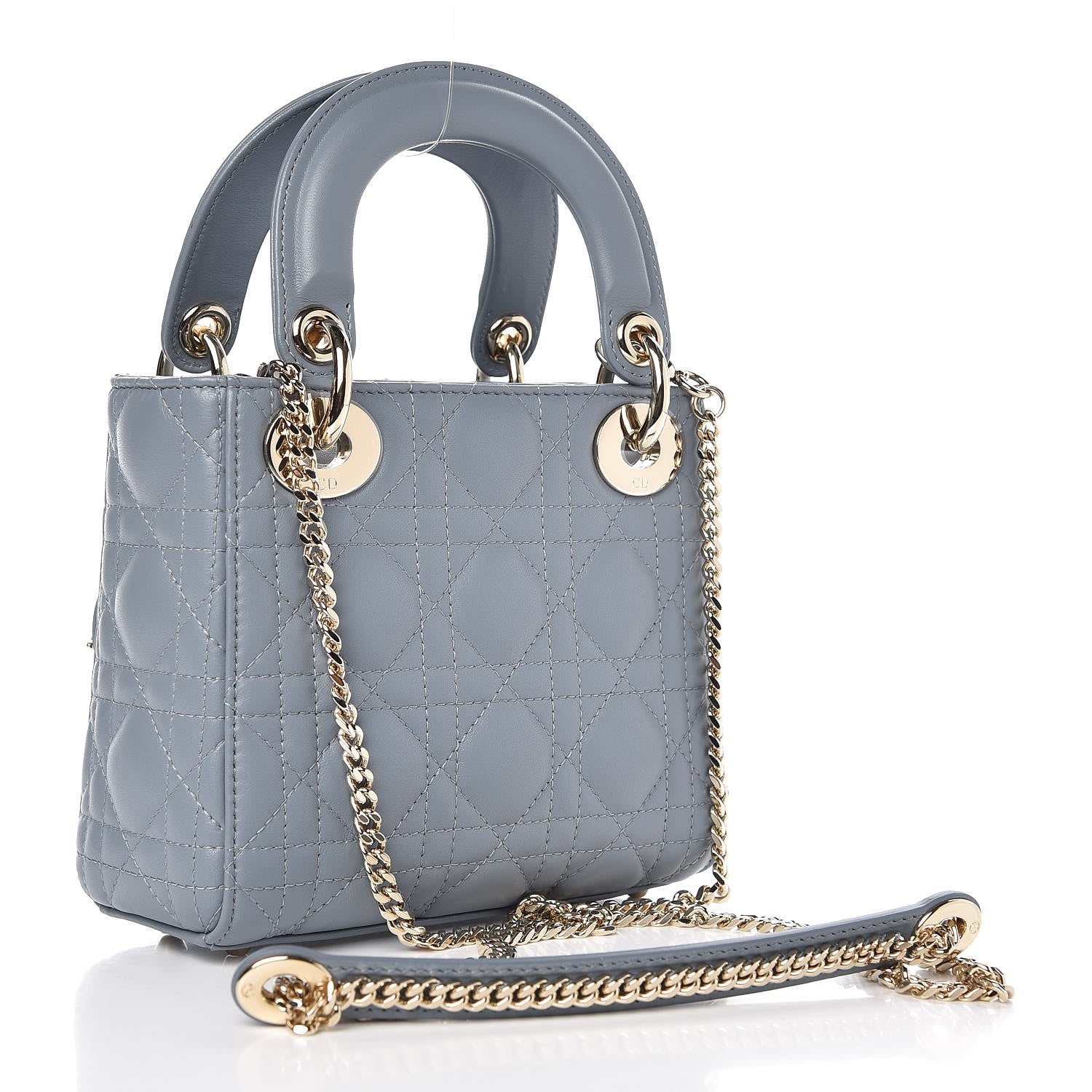 studio image of authentic lady dior bag FASHIONPHILE