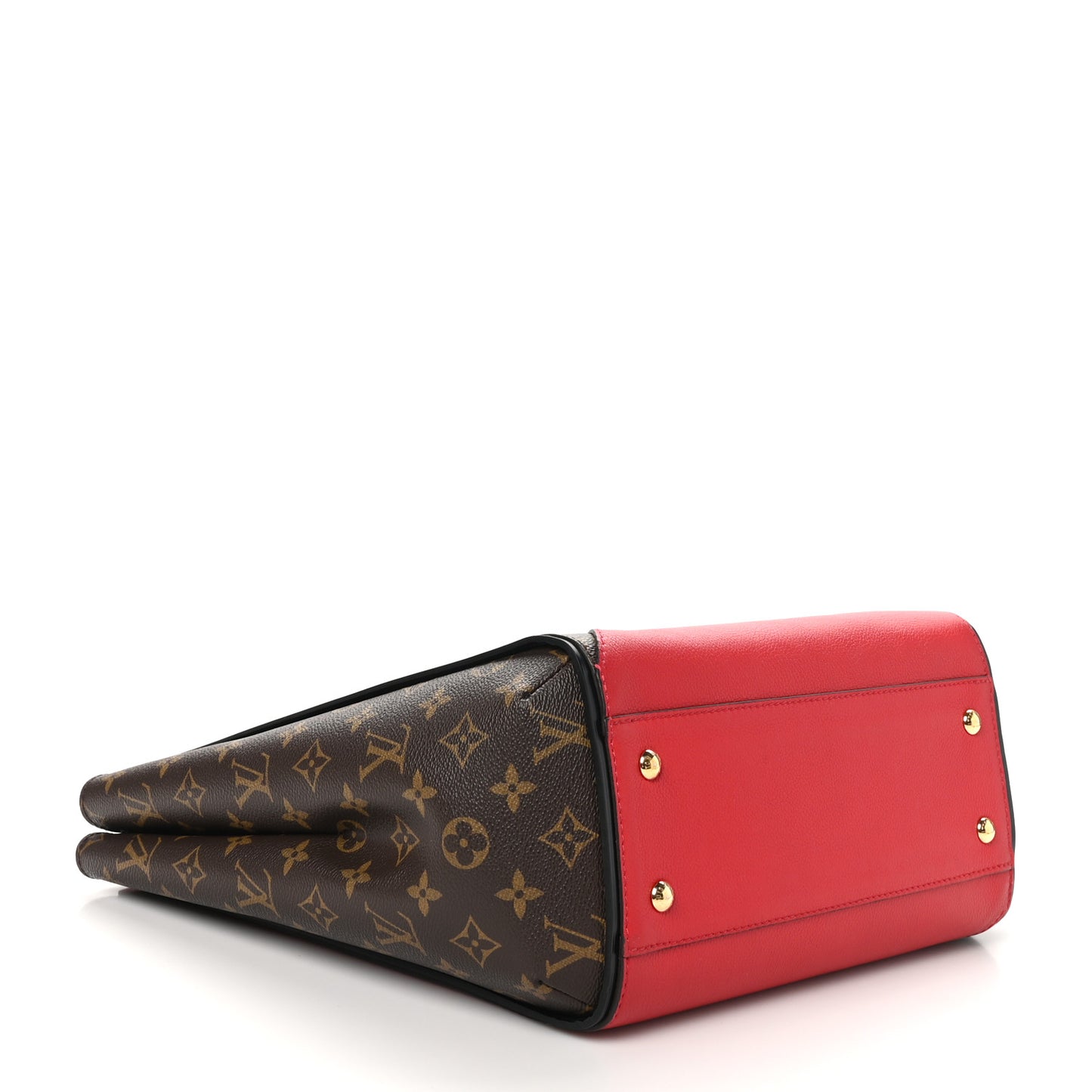 Calfskin Monogram Kimono Tote Cherry