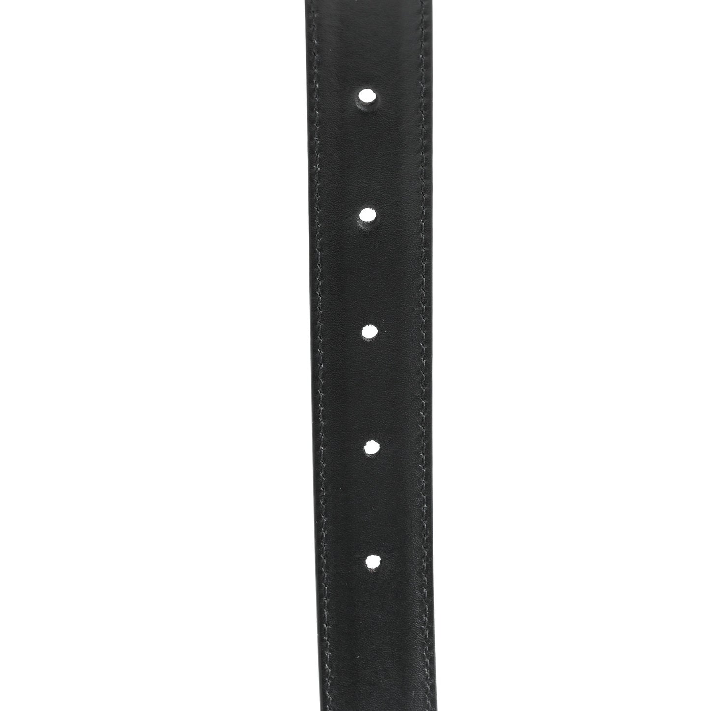 Box Calfskin Medium 25mm Triomphe Belt 80 32 Black