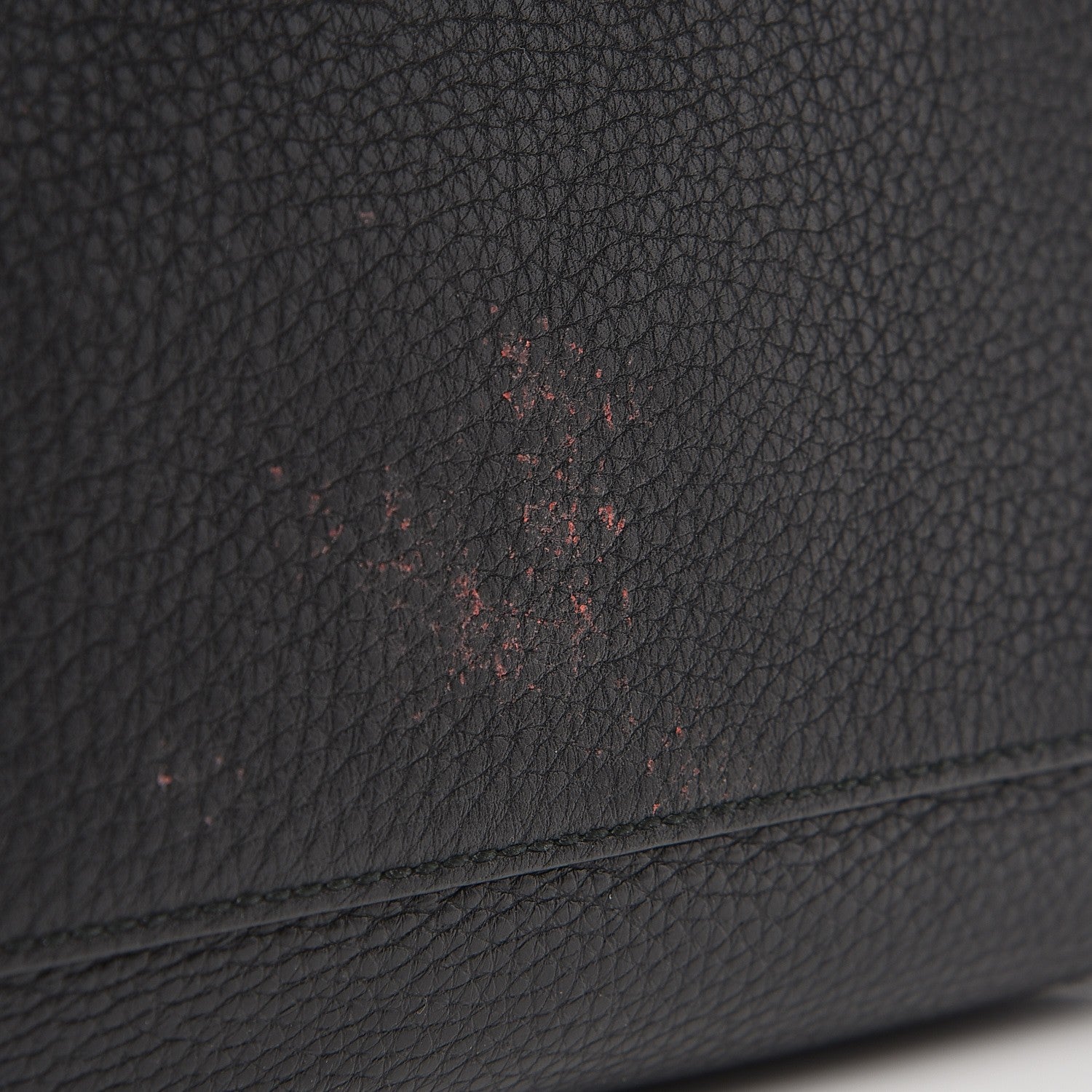 Gucci Pebbled Calfskin Medium Soho Chain Shoulder Bag Black 8 of 8