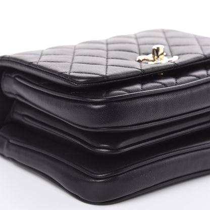 Chanel Lambskin Quilted Mini Citizen Chic Flap Black 9 of 11