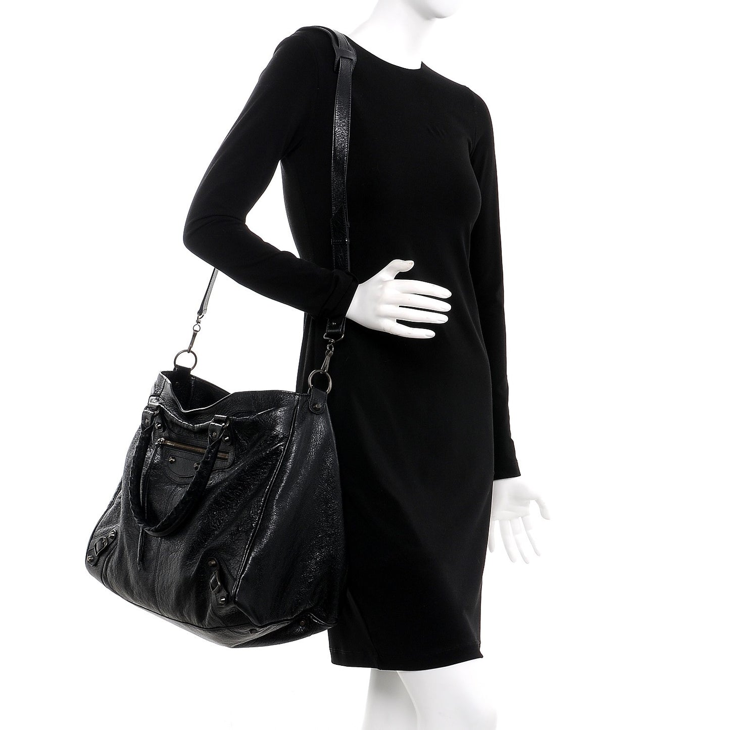 Agneau Classic Hardware Velo Black