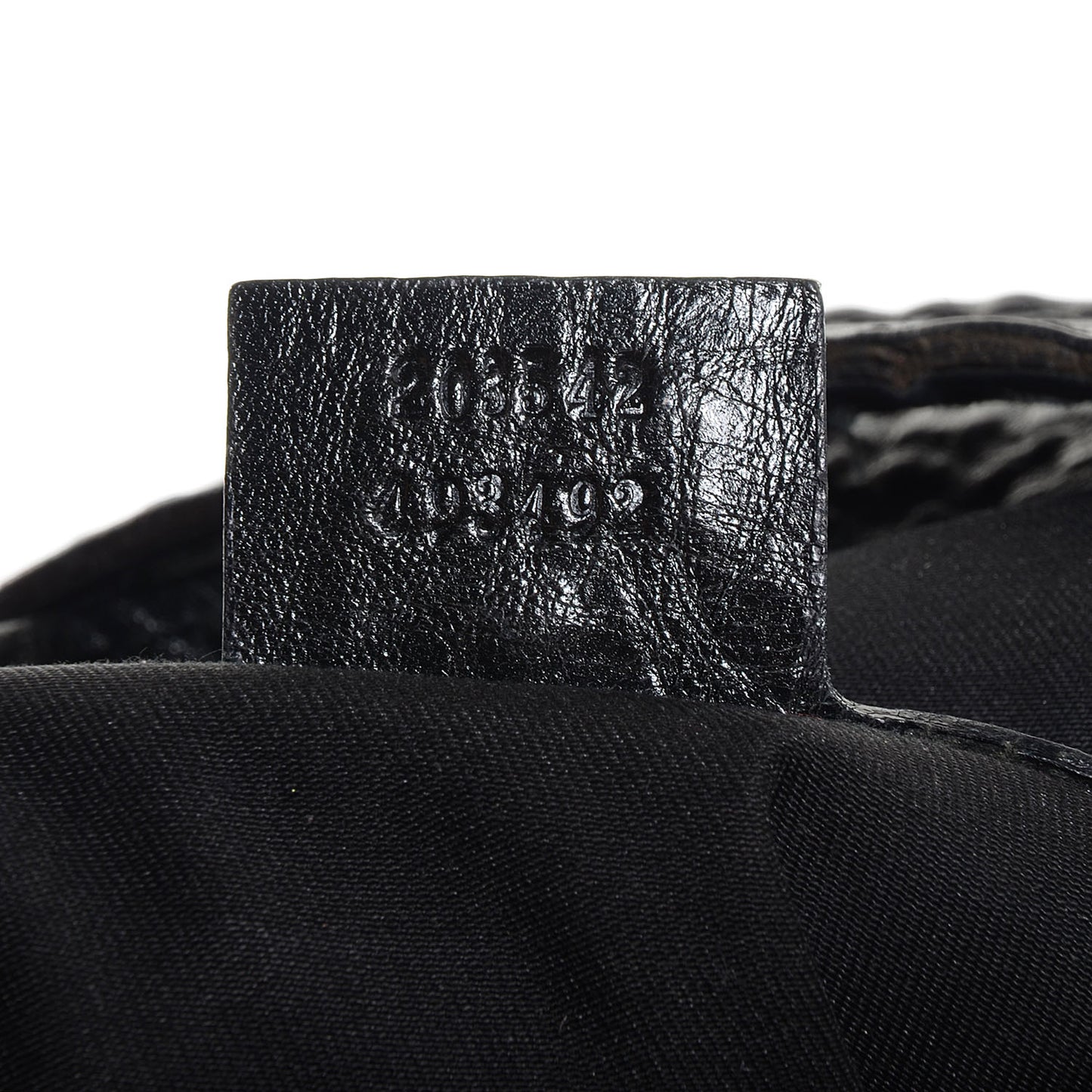 Monogram Large Jockey Hobo Black
