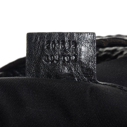 Gucci Monogram Large Jockey Hobo Black 7 of 7