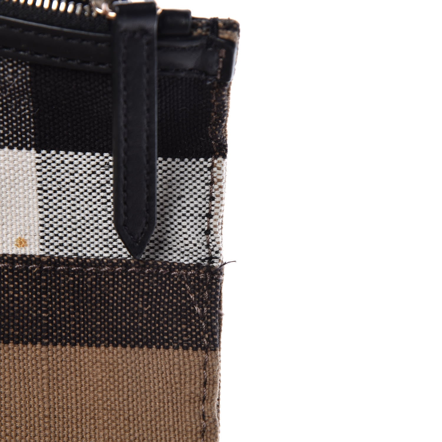 Burberry Canvas Mega Check Medium Ashby Hobo Black 20 of 29