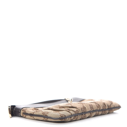 Gucci Monogram Hearts Wristlet Dark Brown 4 of 10