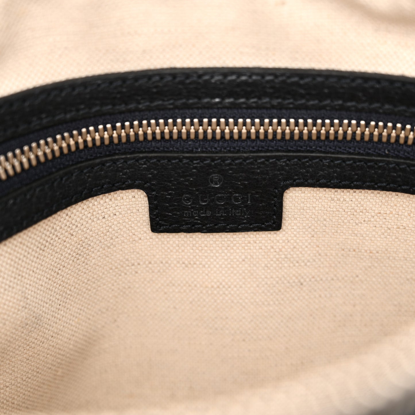 GG Supreme Monogram Textured Dollar Calfskin Web Small Ophidia Messenger Bag Beige Blue